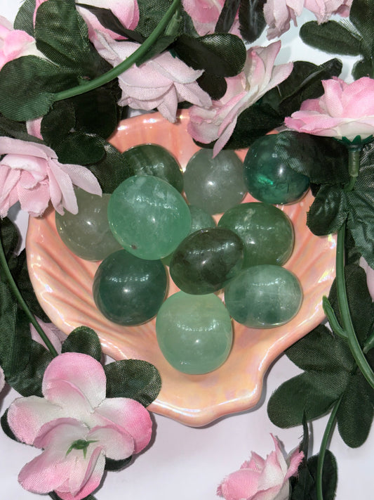 Green Fluorite Tumble