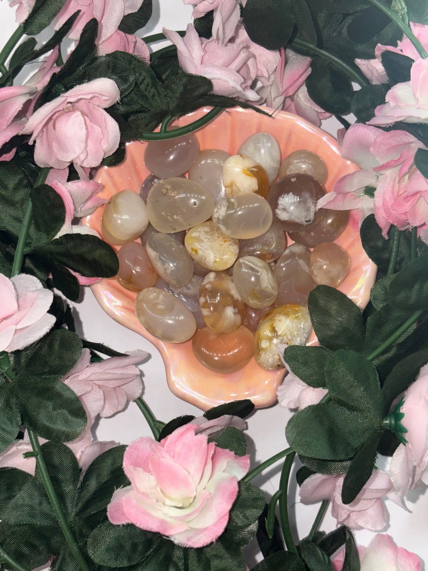 Peach Moonstone Tumble