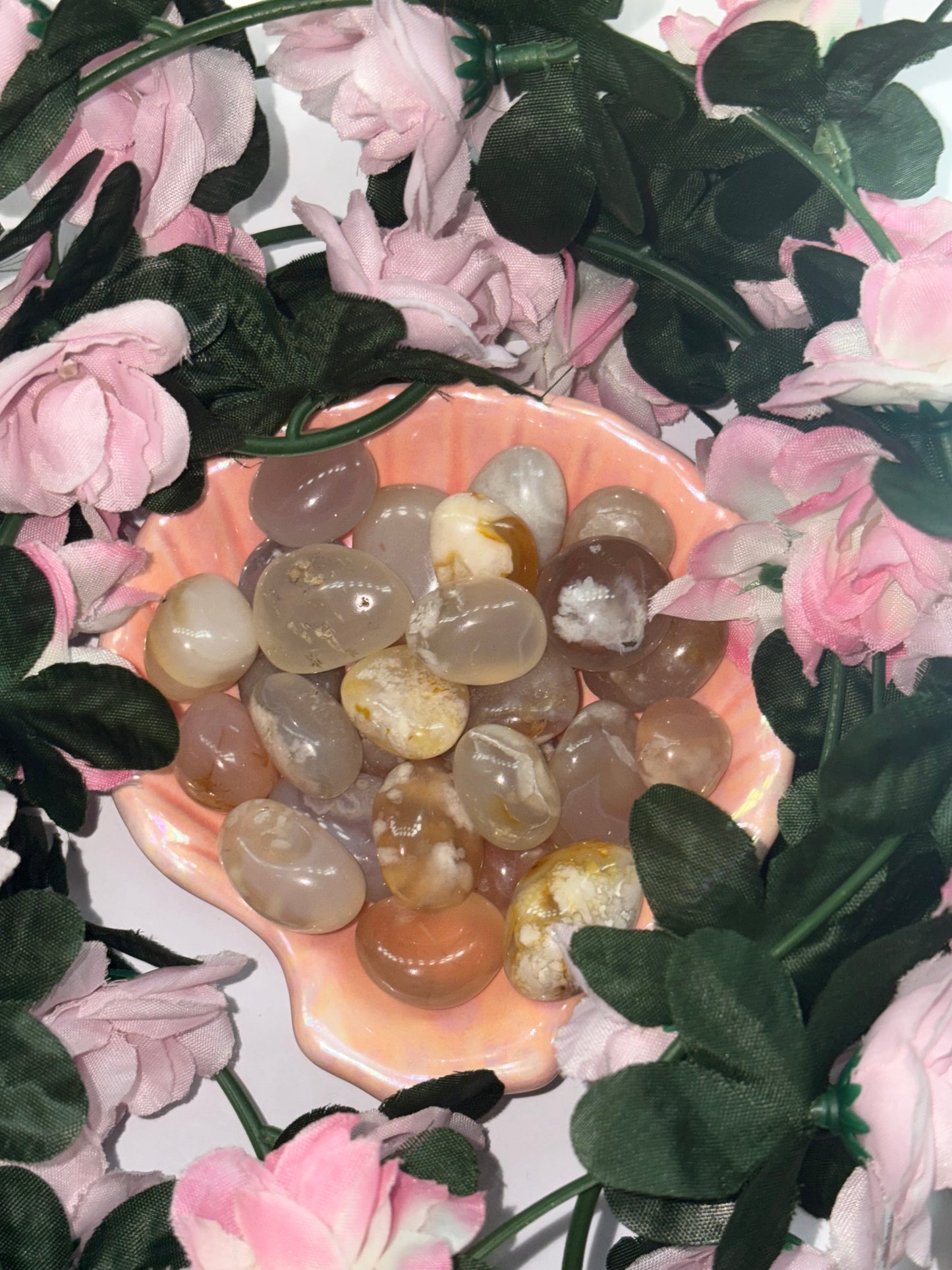 Peach Moonstone Tumble