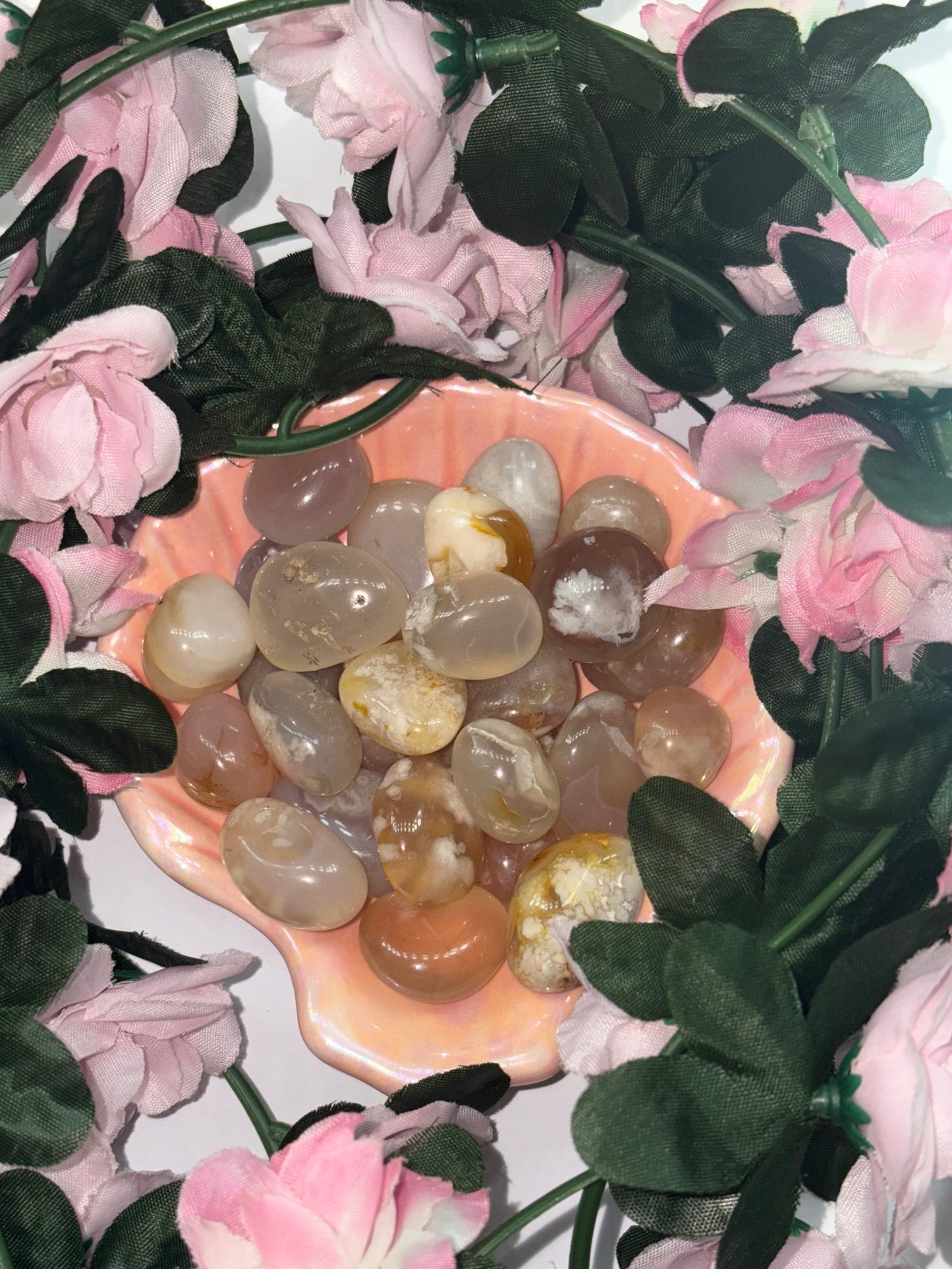 Peach Moonstone Tumble