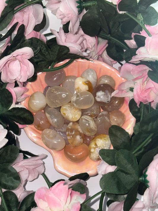 Peach Moonstone Tumble