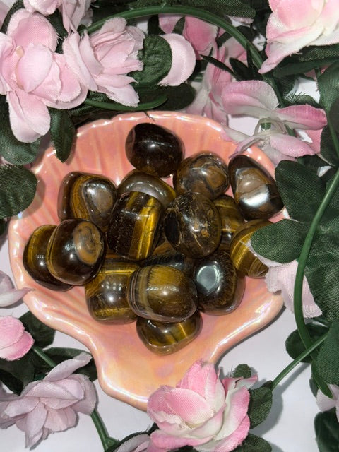 Tigers Eye Tumble Larger
