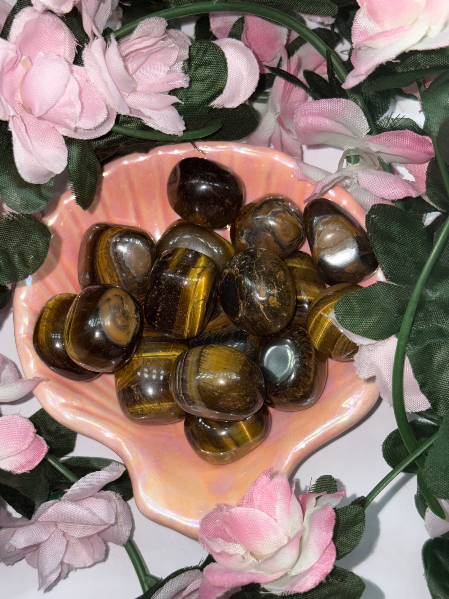 Tigers Eye Tumble Larger