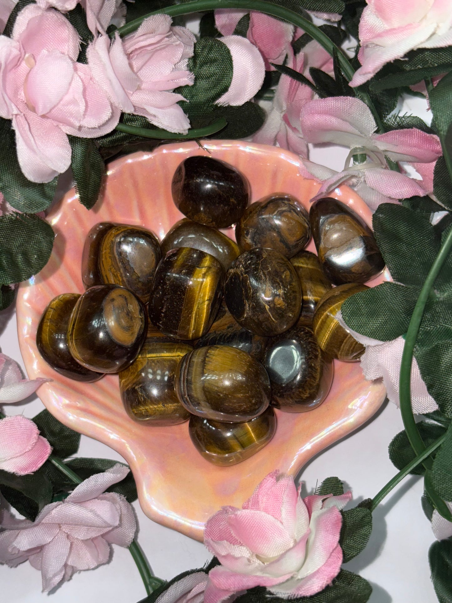 Tigers Eye Tumble Larger