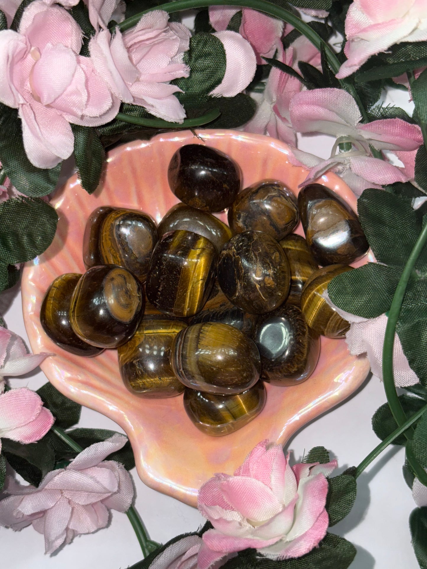Tigers Eye Tumble Larger