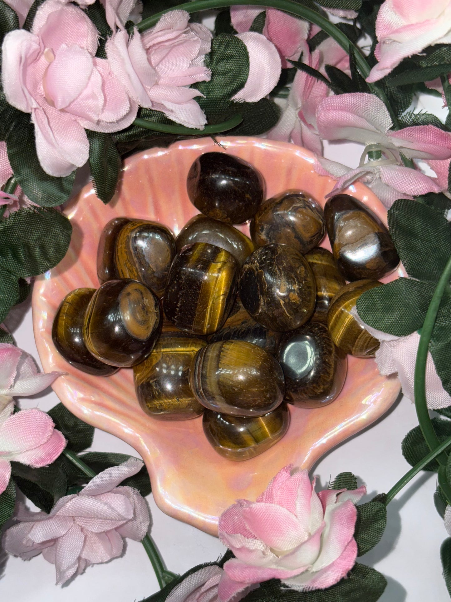 Tigers Eye Tumble Larger