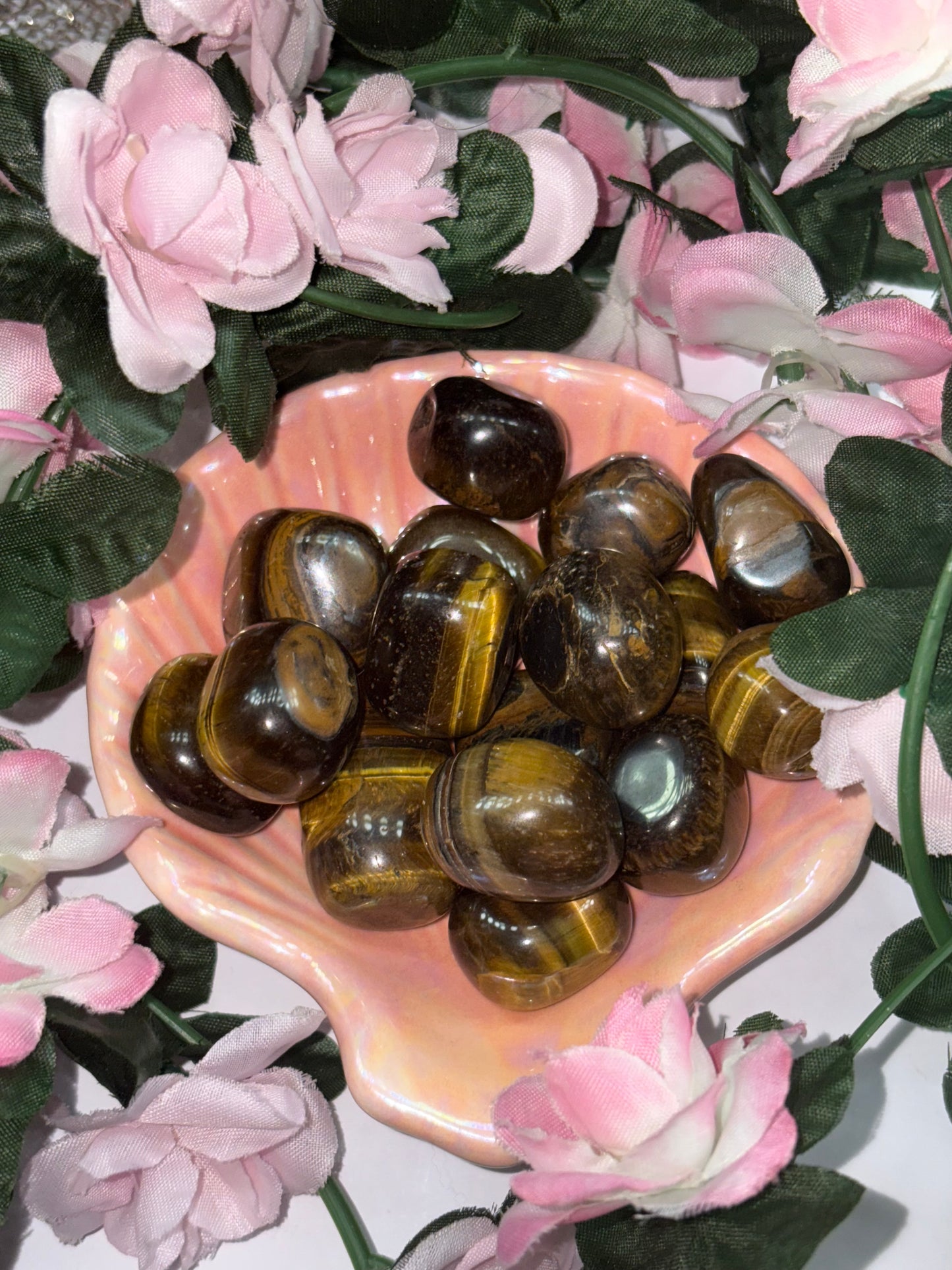 Tigers Eye Tumble Larger