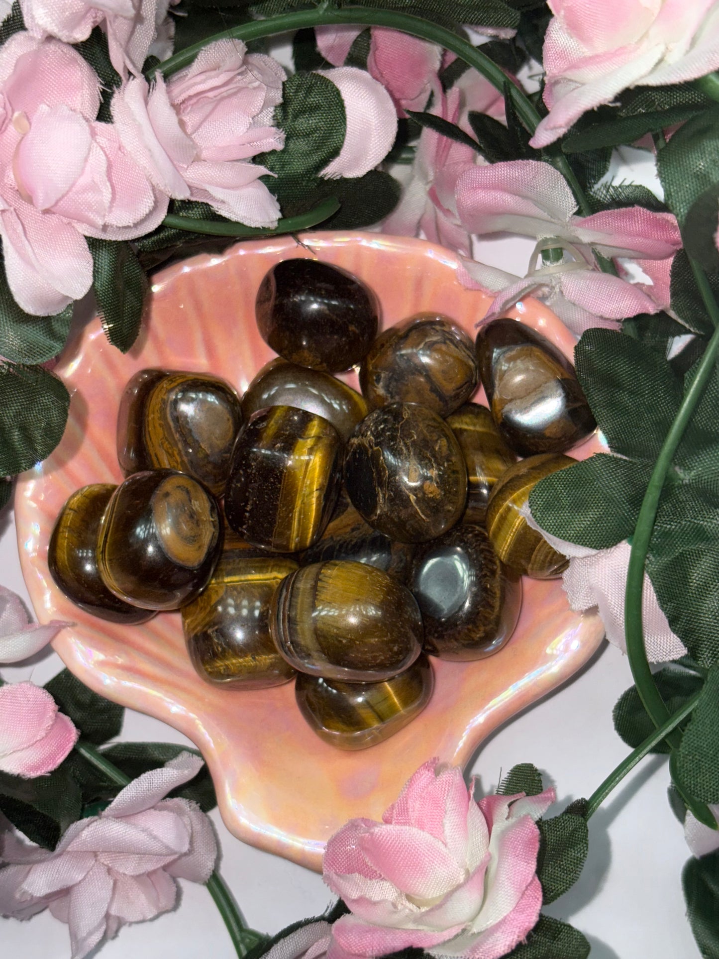 Tigers Eye Tumble Larger