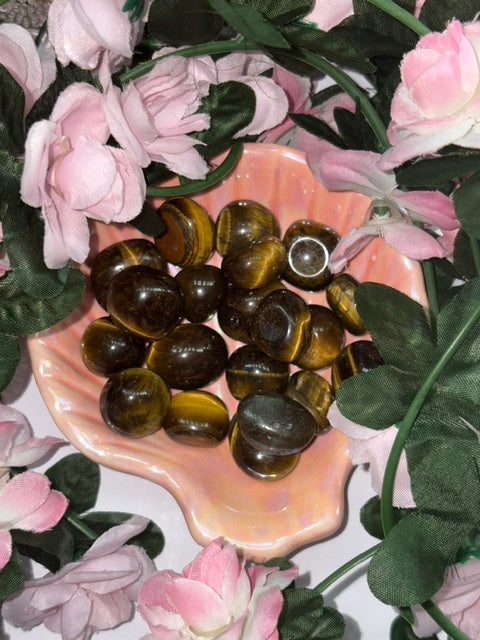 Tigers Eye Tumble Smaller