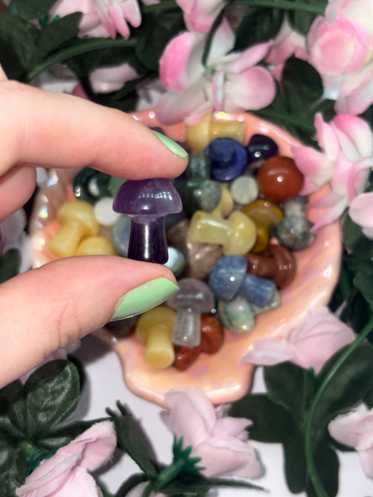 Mini Amethyst Mushroom