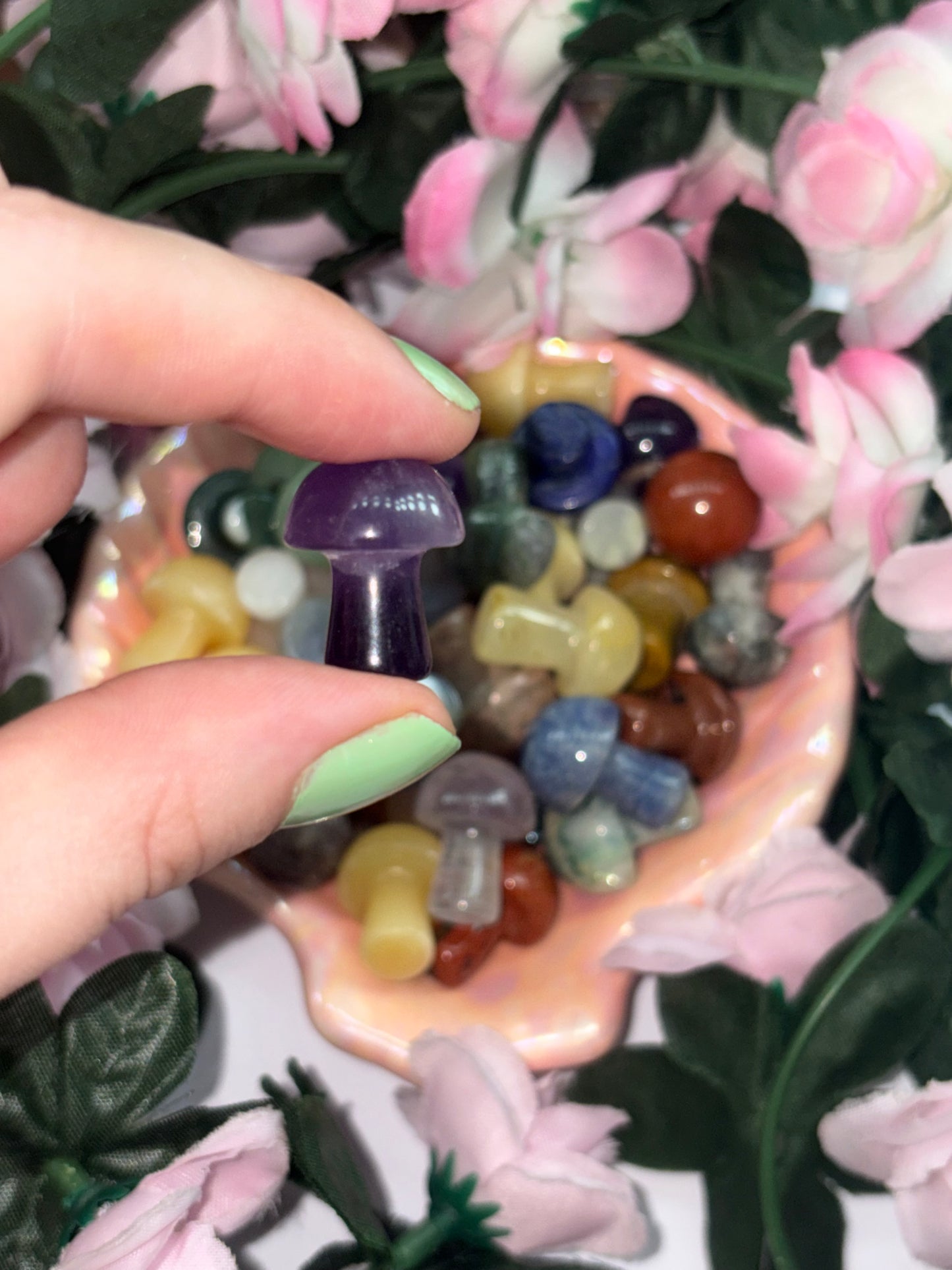 Mini Amethyst Mushroom