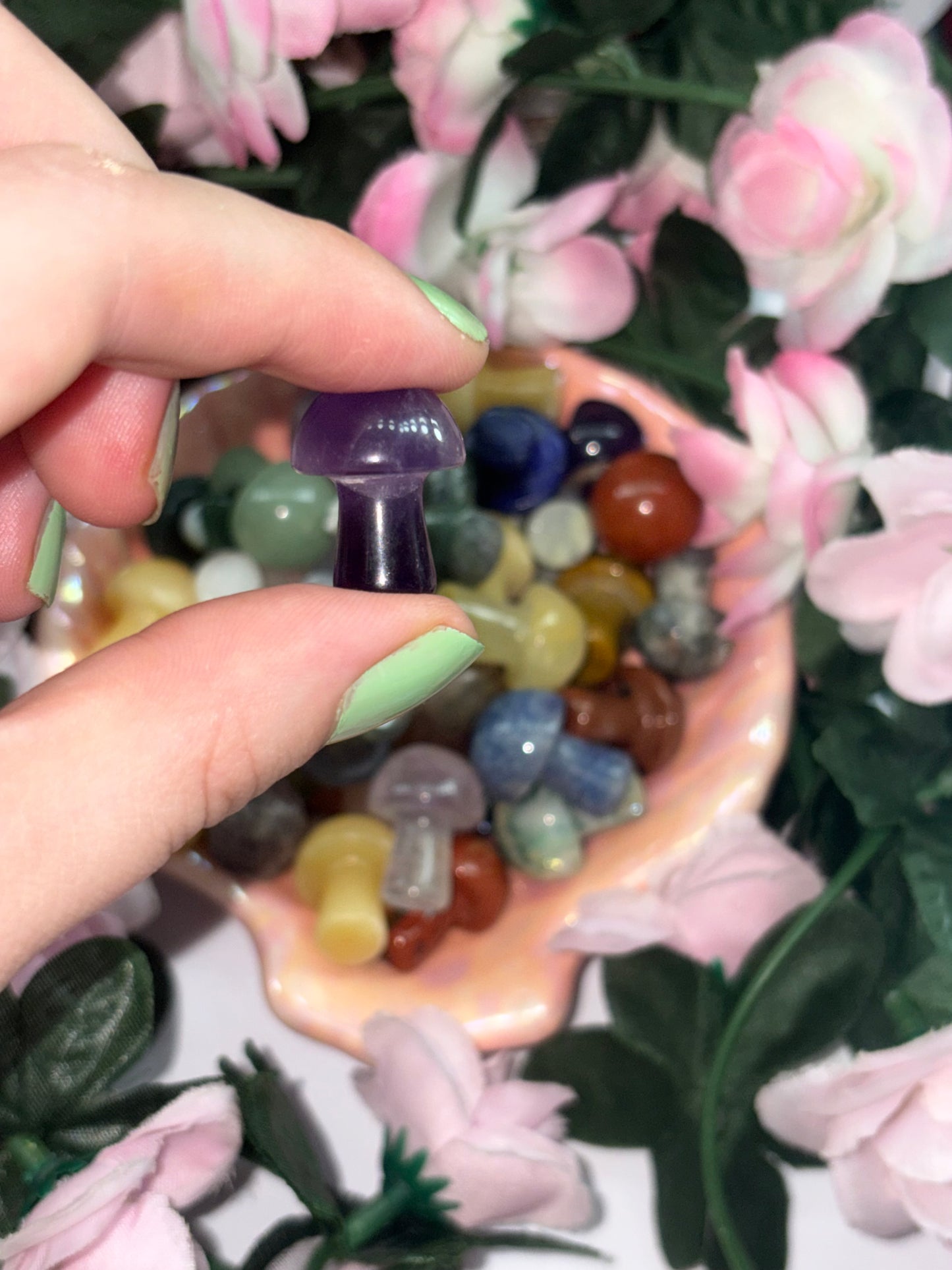 Mini Amethyst Mushroom