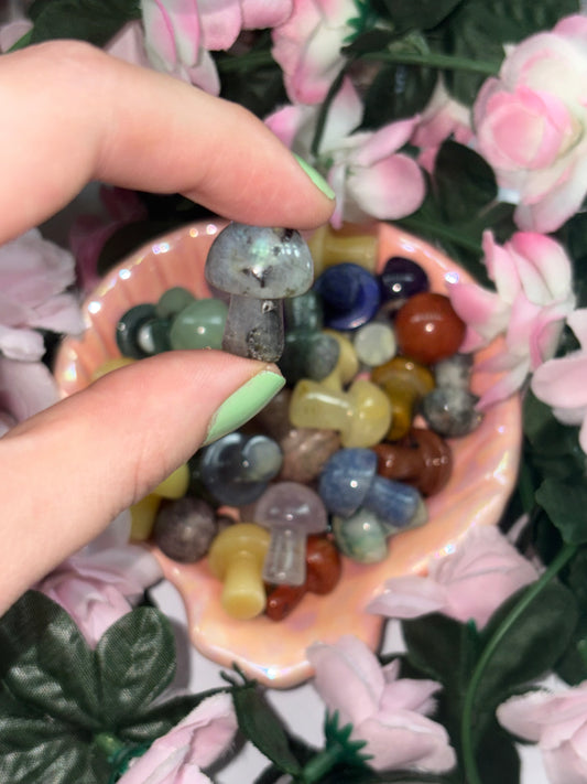 Mini Labradorite Mushroom