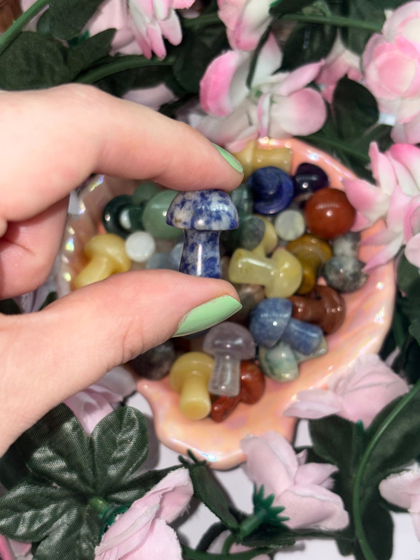 Mini Sodalite Mushroom