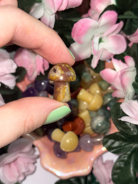 Mini Mookaite Mushroom