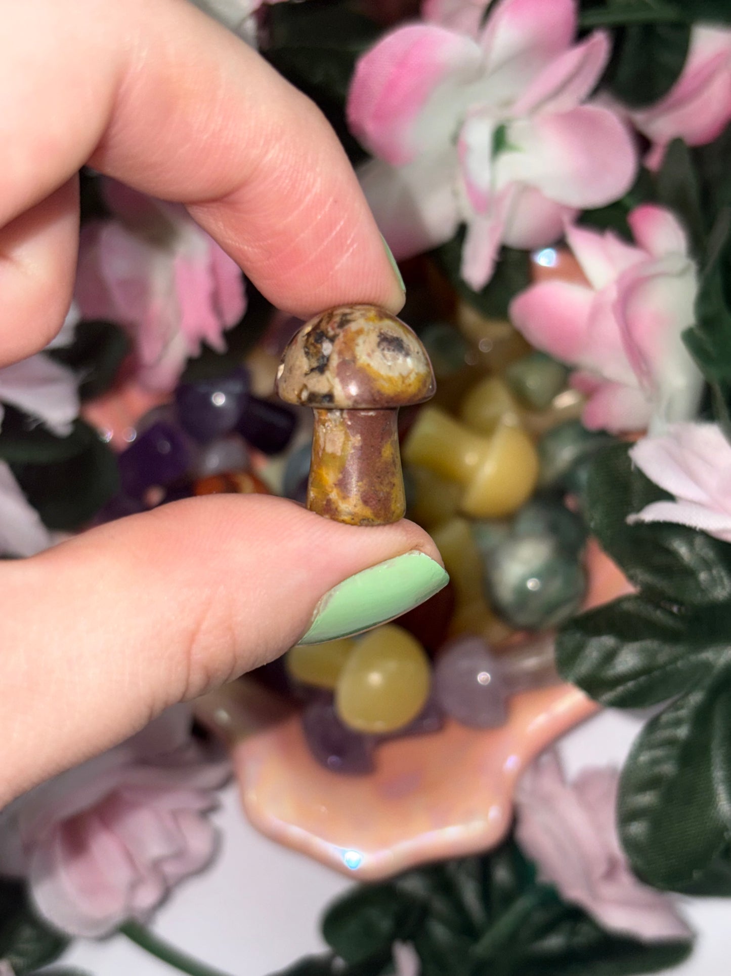 Mini Mookaite Mushroom