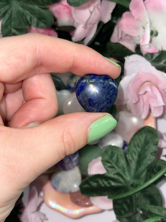 Mini Lapis Lazuli  Hearts
