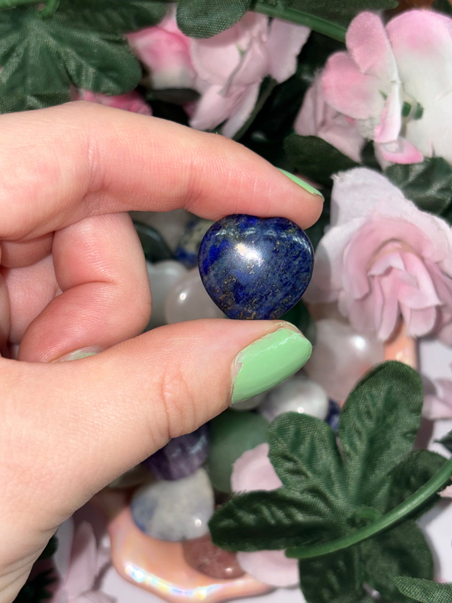 Mini Lapis Lazuli  Hearts