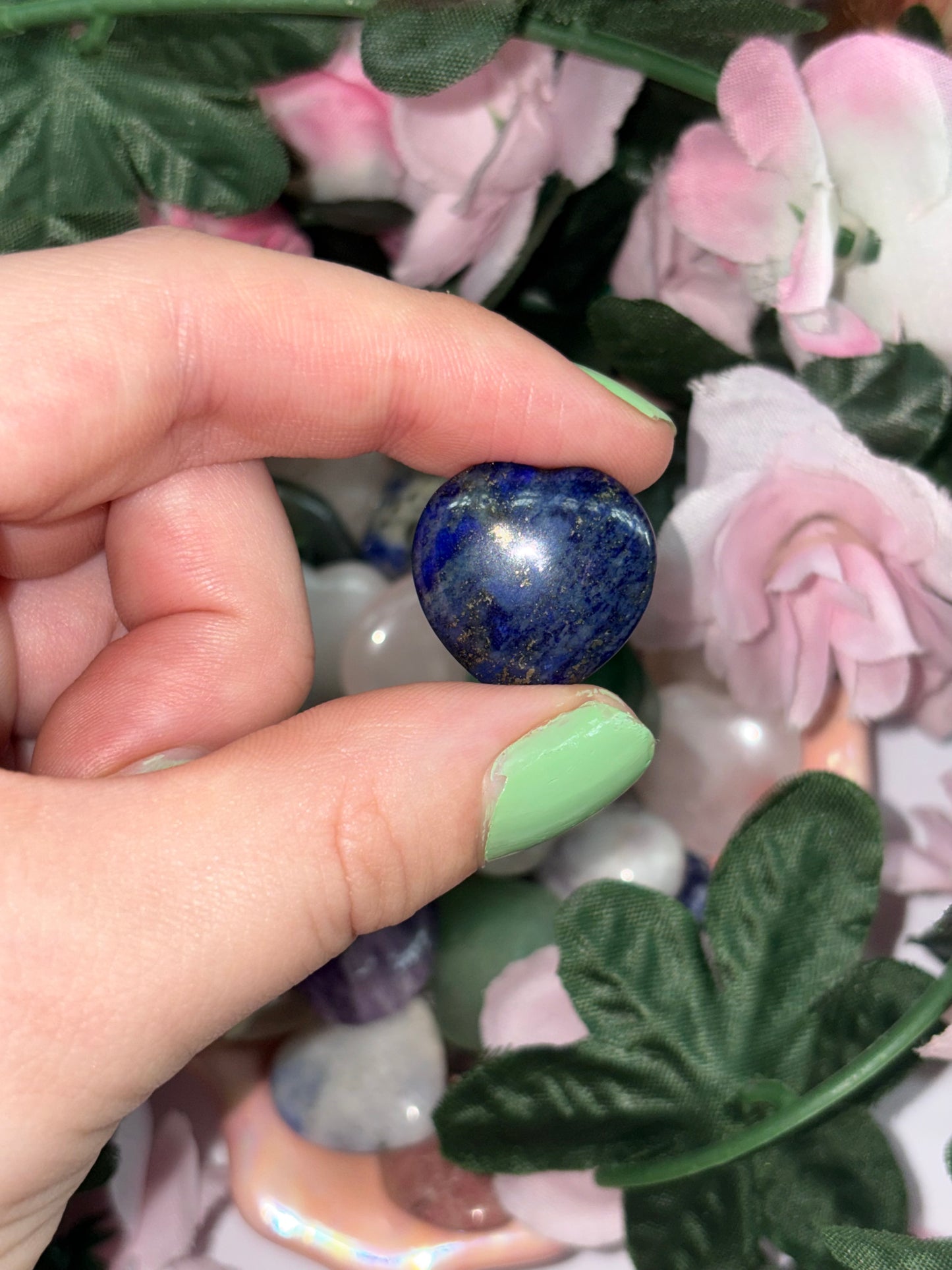 Mini Lapis Lazuli  Hearts