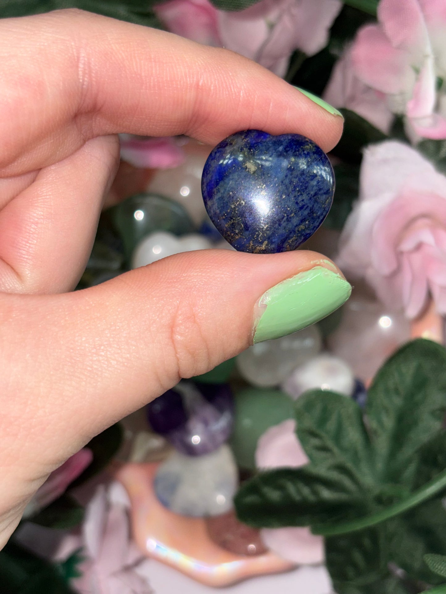 Mini Lapis Lazuli  Hearts