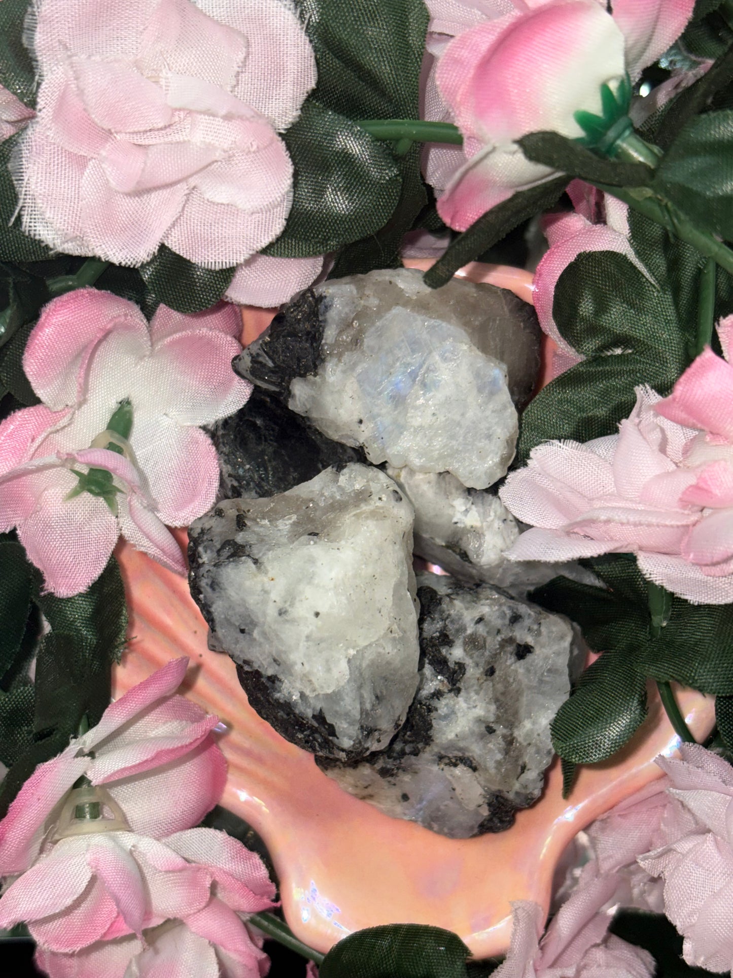 Rainbow Moonstone Raw Piece