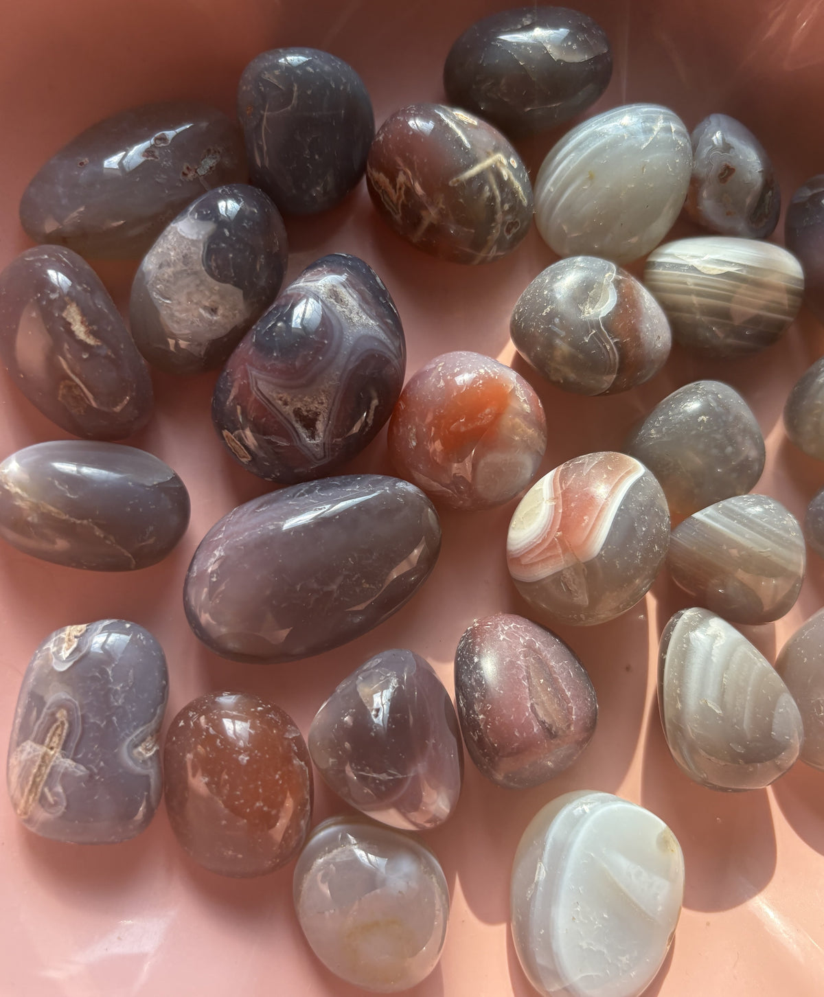 Botswana Agate Tumble