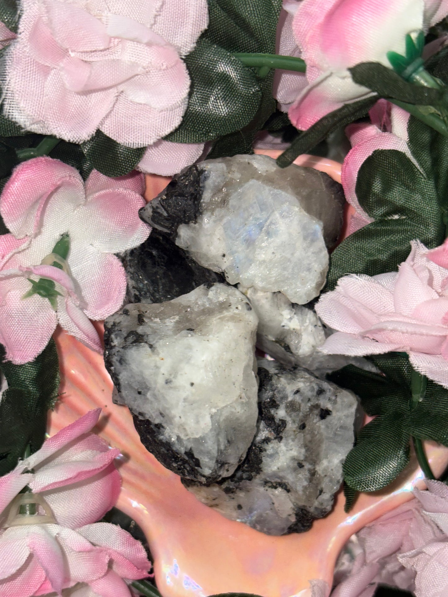 Rainbow Moonstone Raw Piece