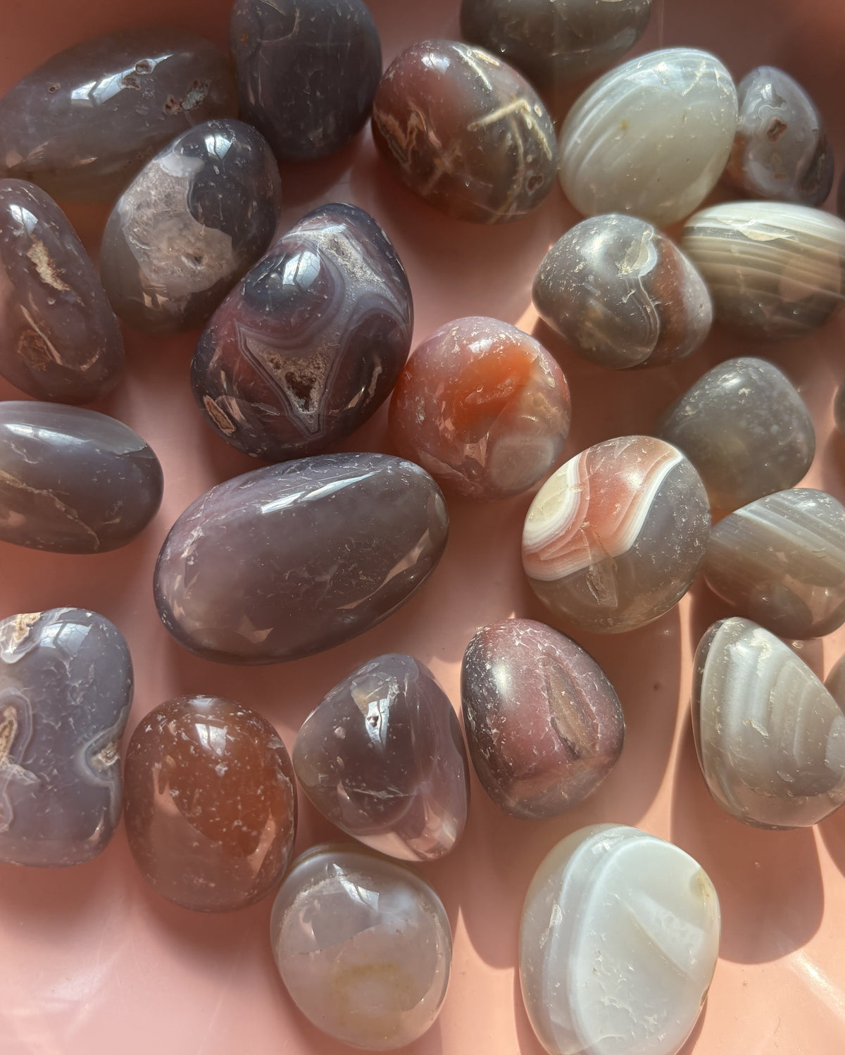Botswana Agate Tumble