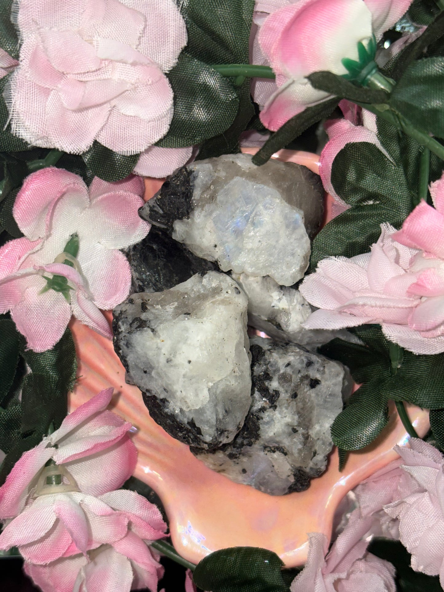 Rainbow Moonstone Raw Piece