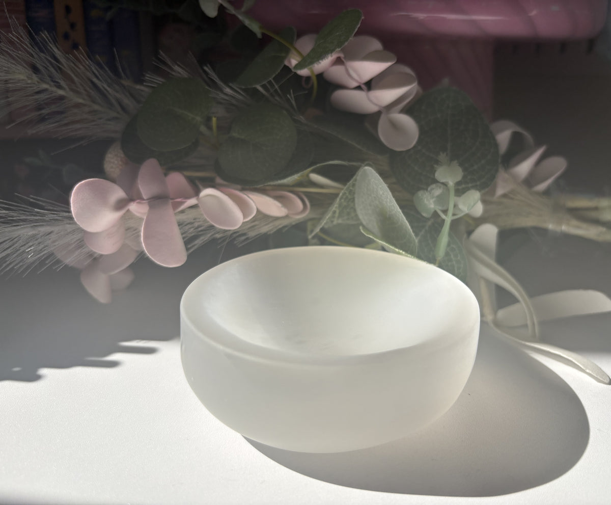 Selenite Bowl