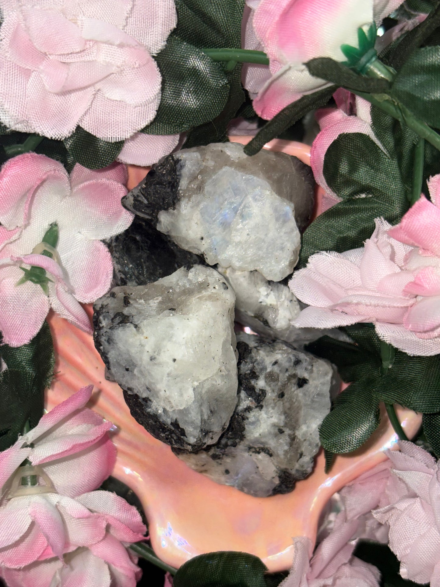 Rainbow Moonstone Raw Piece