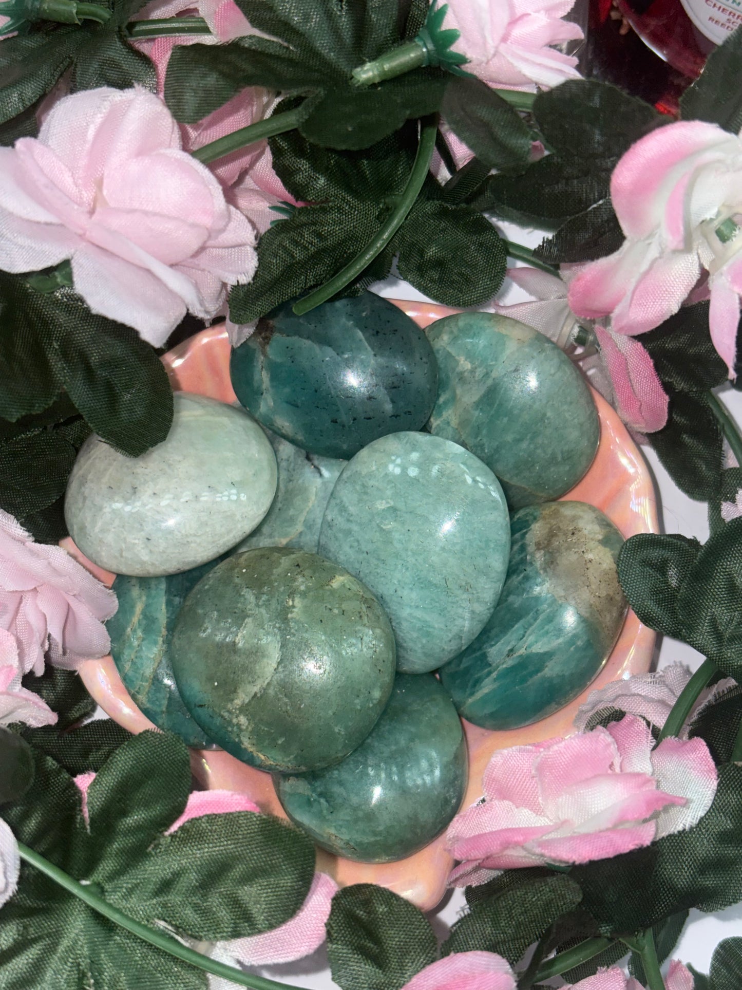 Amazonite Palm Stone