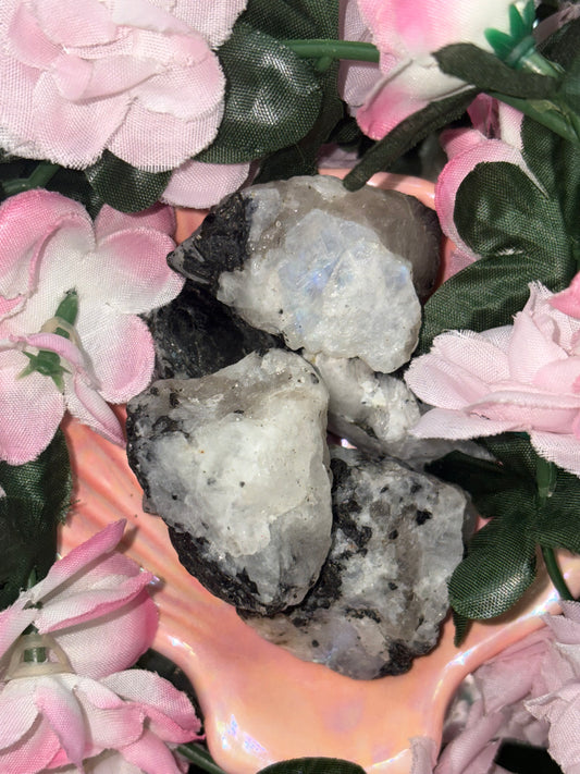 Rainbow Moonstone Raw Piece