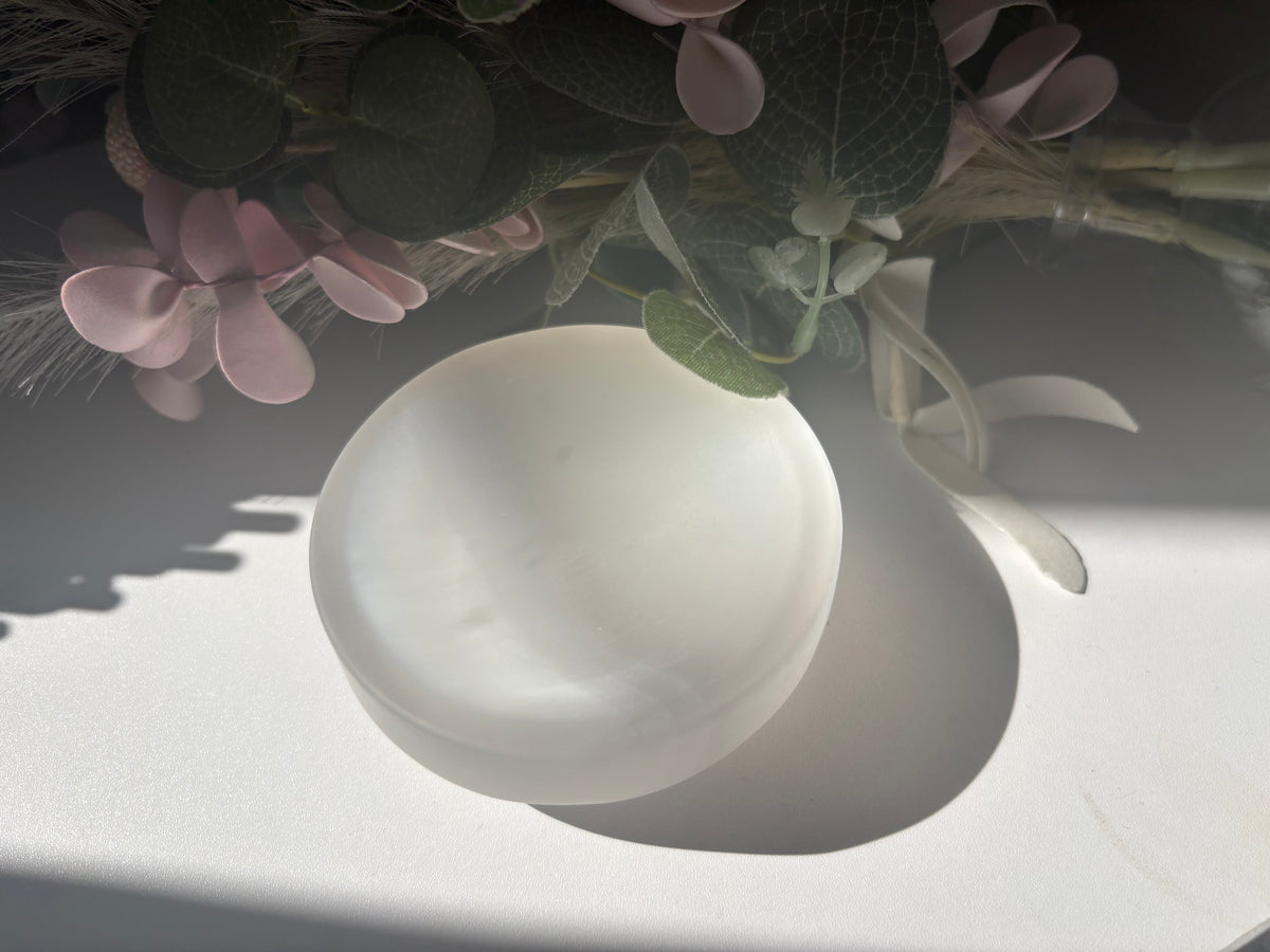 Selenite Bowl