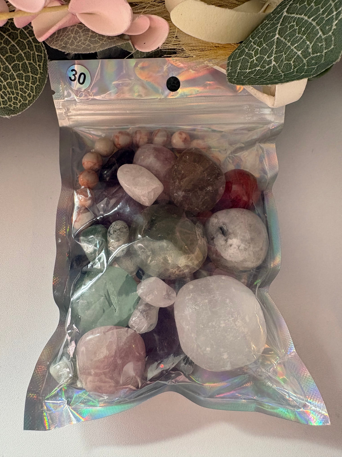Crystal Confetti Bags, Premixed Healing Crystal Chips, Manifestation Crystals,, Altar Decor, Spell Jar Fillers