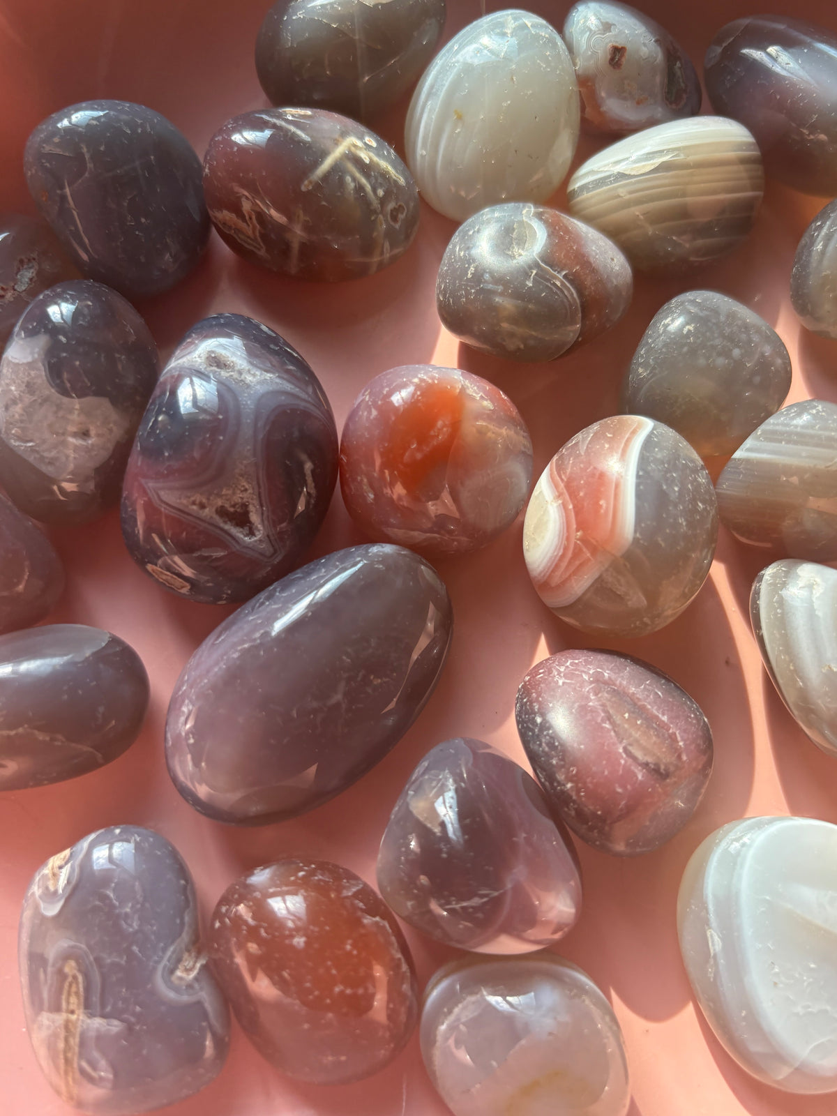 Botswana Agate Tumble