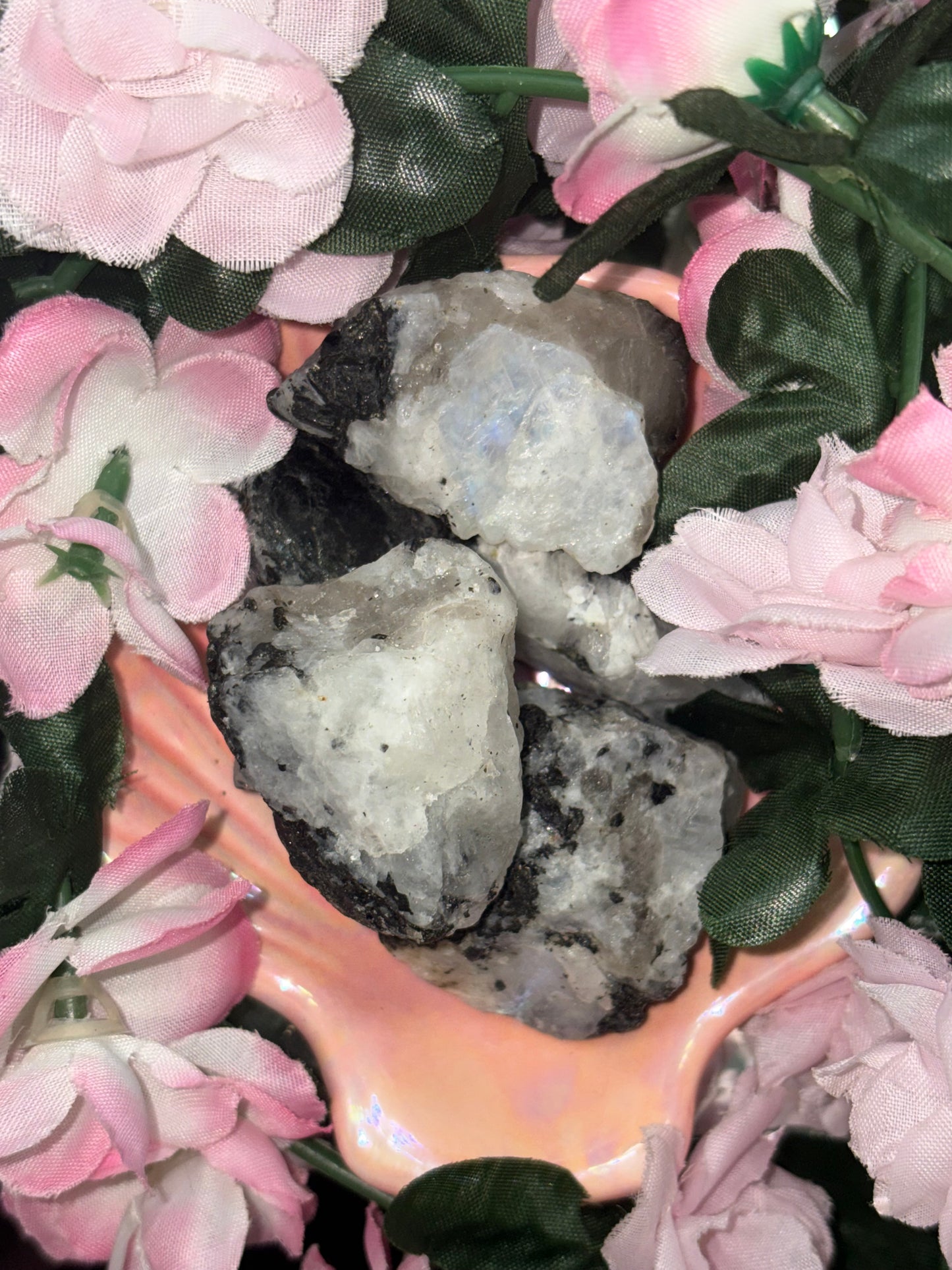 Rainbow Moonstone Raw Piece