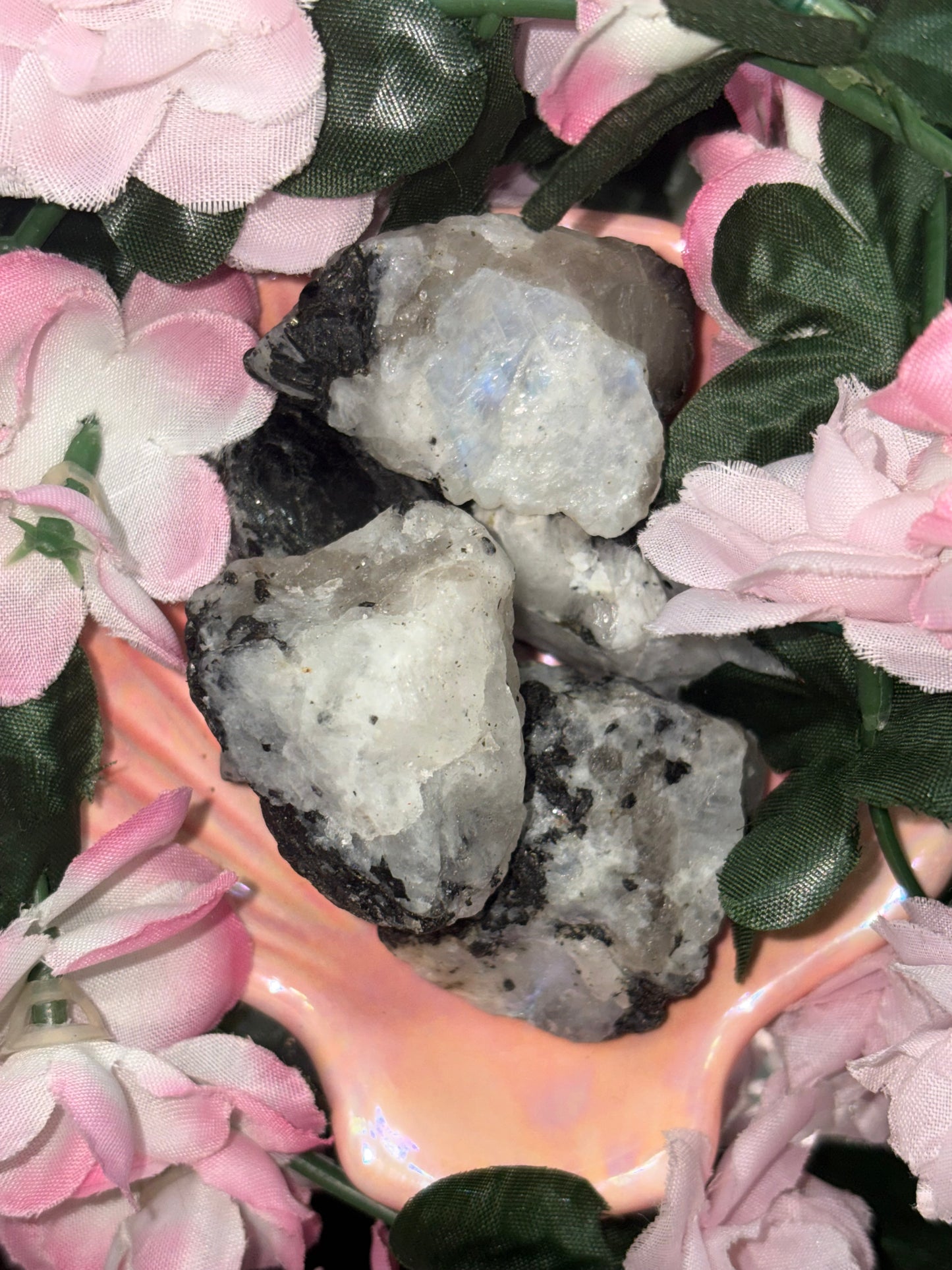 Rainbow Moonstone Raw Piece