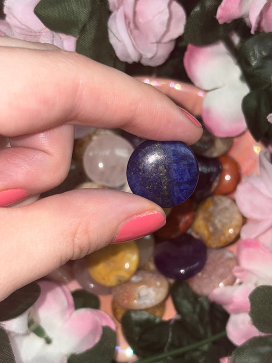 Mini Lapis Lazuli  Palm Stones
