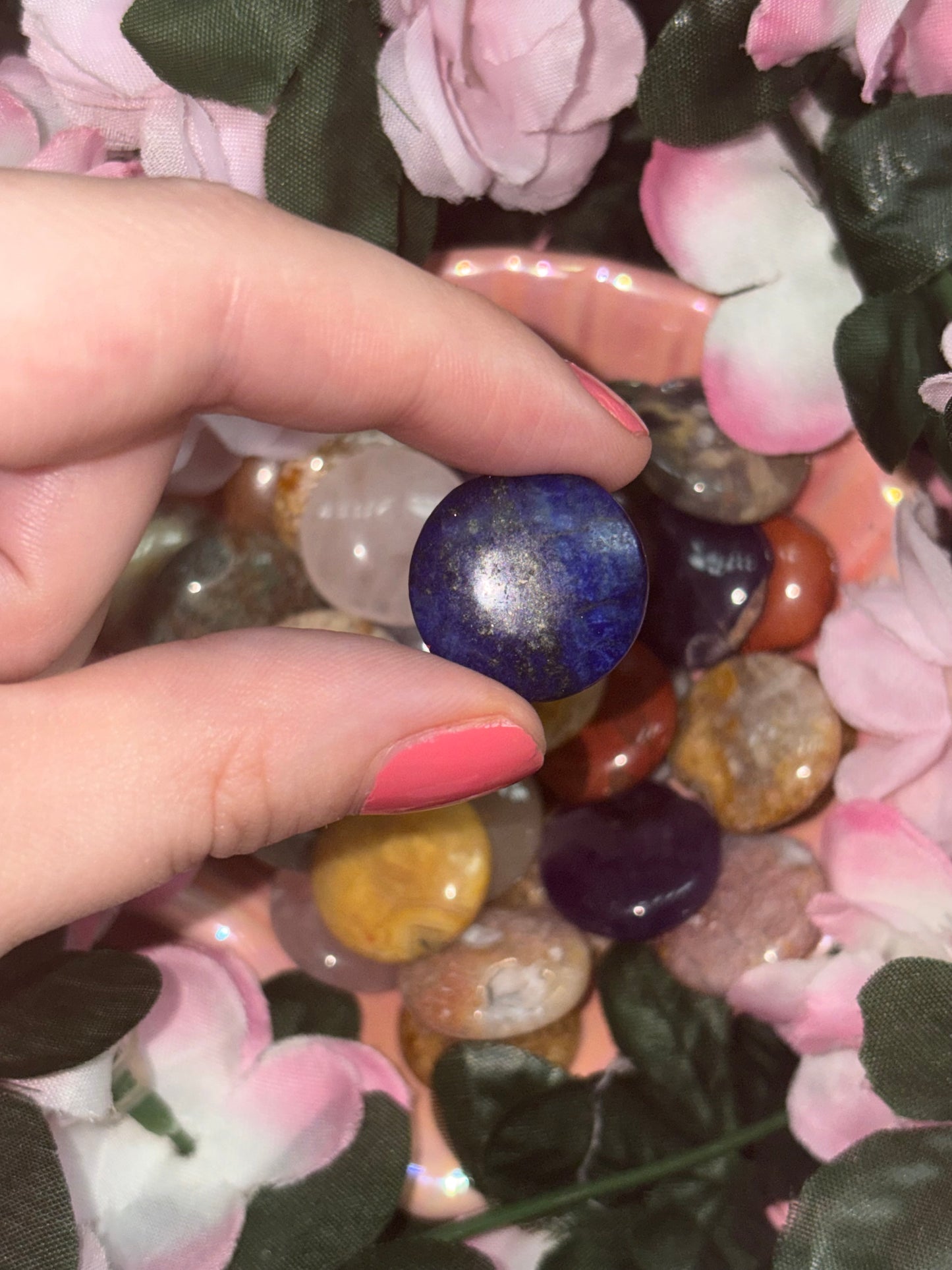 Mini Lapis Lazuli  Palm Stones